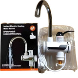 Electric Instant Heating Faucet | Digital Temperature Display | Kitchen & Bathroom Hot Water Tap